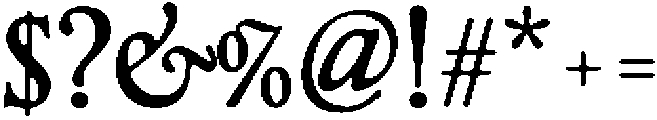 Club de Retro Serif otf (400) Font OTHER CHARS