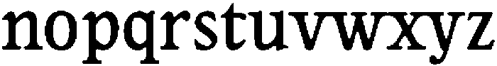 Club de Retro Serif otf (400) Font LOWERCASE