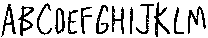 Clumsy Caps Thicker otf (400) FONT