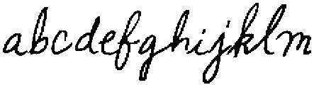 Clumsy Cursive Oblique Thicker otf (400) FONT