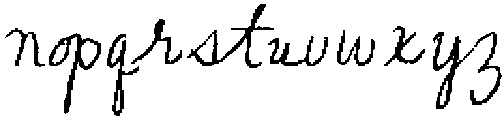 Clumsy Cursive Regular otf (400) Font LOWERCASE