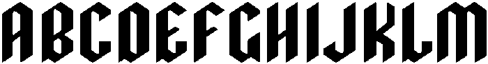 Cluster-Regular otf (400) Font UPPERCASE