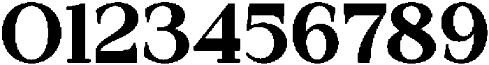 Clusty Bold otf (700) Font OTHER CHARS