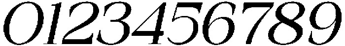 Clusty Italic otf (400) Font OTHER CHARS
