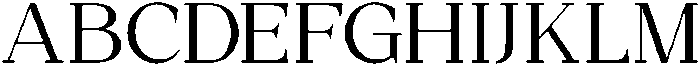 Clusty Regular otf (400) Font UPPERCASE