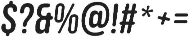 Clutch Sans SemiBold Oblique otf (600) Font OTHER CHARS