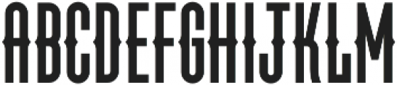 Clutch Solid otf (400) Font UPPERCASE