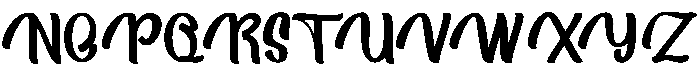 Clydia otf (400) Font UPPERCASE