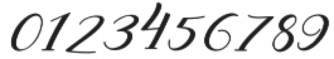 claudia Italic otf (400) Font OTHER CHARS