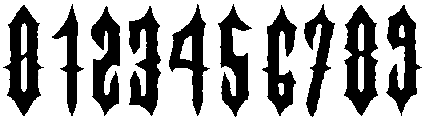 claymore otf (400) Font OTHER CHARS
