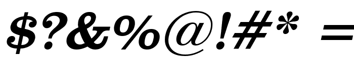 Clare Italic Font OTHER CHARS