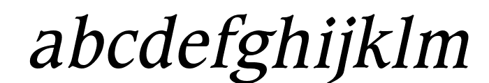 Clayton Italic Font LOWERCASE