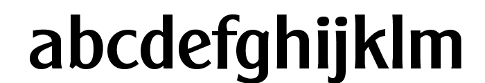 ClearGothicSerial-Medium-Regular Font LOWERCASE