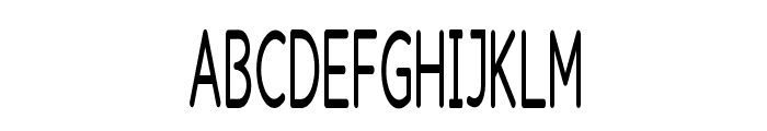 Clearwater-ExtracondensedReg Font UPPERCASE