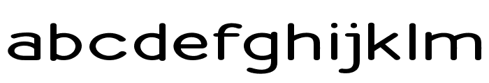 Clearwater-ExtraexpandedRegular Font LOWERCASE