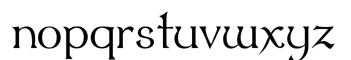 Cloqua Font LOWERCASE