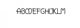 Clausly.ttf Font UPPERCASE