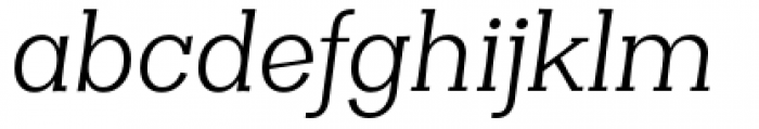 Clasica Book Italic Font LOWERCASE