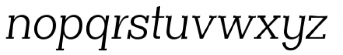 Clasica Book Italic Font LOWERCASE