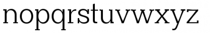 Clasica Book Font LOWERCASE