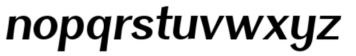 Clasica Sans Bold Italic Font LOWERCASE