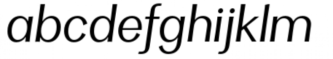 Clasica Sans Book Italic Font LOWERCASE