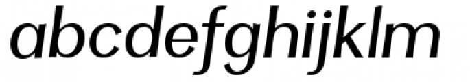 Clasica Sans Regular Italic Font LOWERCASE