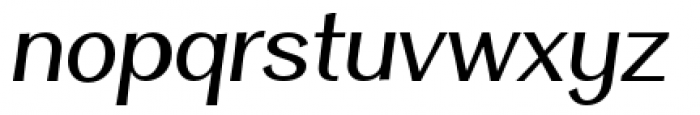 Clasica Sans Regular Italic Font LOWERCASE
