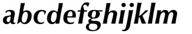 Classico Bold Italic Font LOWERCASE