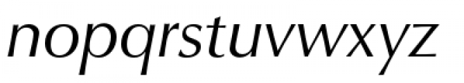 Classico Italic Font LOWERCASE