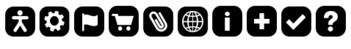 ClickBits IconPods Font OTHER CHARS