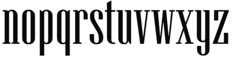 Cloudbuster Regular Font LOWERCASE