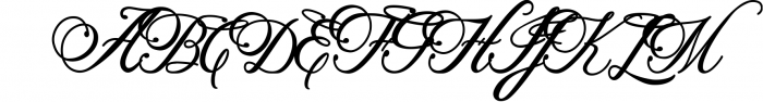 Classic Script - Metalurdo Calligraphy Font Font UPPERCASE