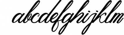 Classic Script - Metalurdo Calligraphy Font Font LOWERCASE