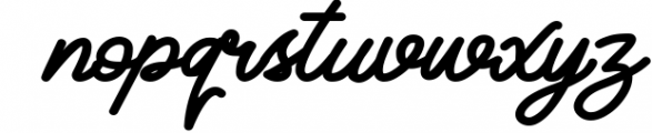 Classical / Monoline Script 1 Font LOWERCASE