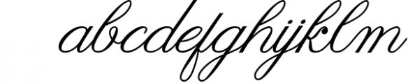 Claudia Calligraphy Font LOWERCASE