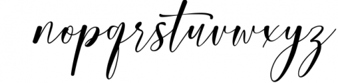 Claudia Destine - Modern Casual Handwritten Font LOWERCASE