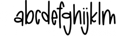 Claystorm Font LOWERCASE