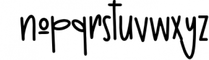 Claystorm Font LOWERCASE