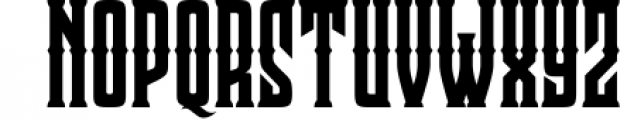 Clobot Decorative Serif Typeface Font UPPERCASE