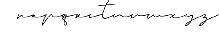 Clodia Signature Font Font LOWERCASE