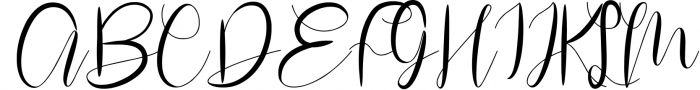 Cloudia - Handwritten Font Font UPPERCASE