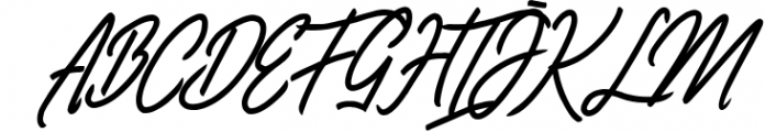 Clovvo Elegant Handwritten Typeface Font UPPERCASE
