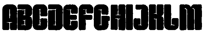 CLASSIC ACROSS DEMO REGULAR Font UPPERCASE