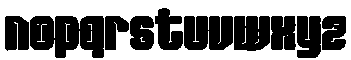 CLASSIC ACROSS DEMO REGULAR Font LOWERCASE