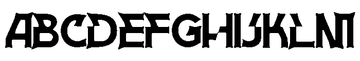 CLASSICAL LETTERING DEMO REGULAR Font UPPERCASE