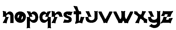CLASSICAL LETTERING DEMO REGULAR Font LOWERCASE