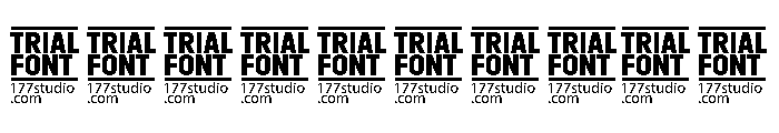 CLEAR RIVERS DEMO BOLD Font OTHER CHARS