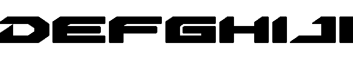 CLEAR RIVERS DEMO BOLD Font UPPERCASE