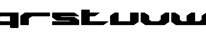 CLEAR RIVERS DEMO BOLD Font LOWERCASE